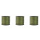 3X Strong Fishing  PE Braid 4 Guidelines (Green) 1