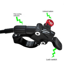 2X MTB Bike Dropper Seatpost Bike Seatpost Dropper Remote for 22.2mm Bike Road Bicycle Handlebars Bicycle Accessories