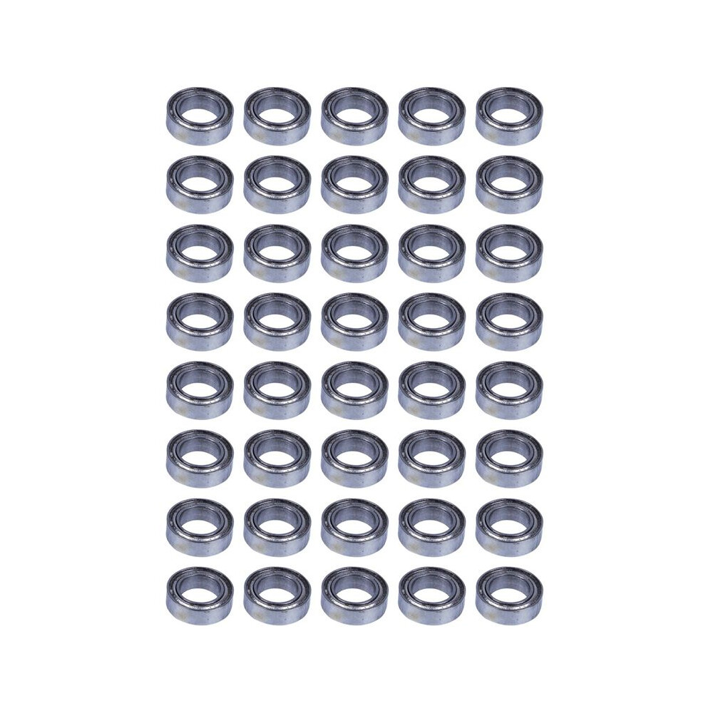 40Pcs Miniature Sealed Metal Shielded Metric Radial Bearing Model: Mr406-Zz 6X40x3mm 4712702017779