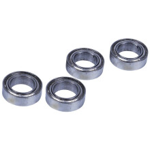 200 Stück Miniatur Versiegelte Metallgeschirmte Metrische Radialkugellager Modell: MR106-ZZ 6X10X3mm
