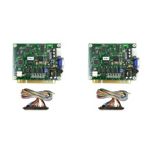 2X 60 in 1 Multicade PCB Board Arcade Game Board with 28P Cable VGA Output Arcade Game Board Horizontal for Jamma Arcade