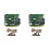 2X 60 Em 1 Multicade PCB Board Arcade Game Board com 28P Cable VGA Output Arcade Game Board Horizontal para Jamma Arcade 1