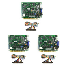 3X 60 Im 1 Multicade PCB Board Arcade-Spielbrett mit 28P-Kabel VGA-Ausgang Arcade-Spielbrett Horizontal für Jamma Arcade