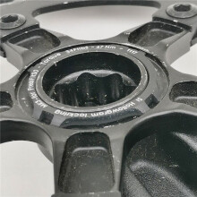 2X Cnc Aluminum Alloy for Hollowgram Spider Lockring KP021/, SuperSix Evo 2 - Bicycle Accessories