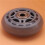 8X Scarpe da Skating 608ZZ Cuscinetto Inline Skate Wheel Grigio Chiaro 7