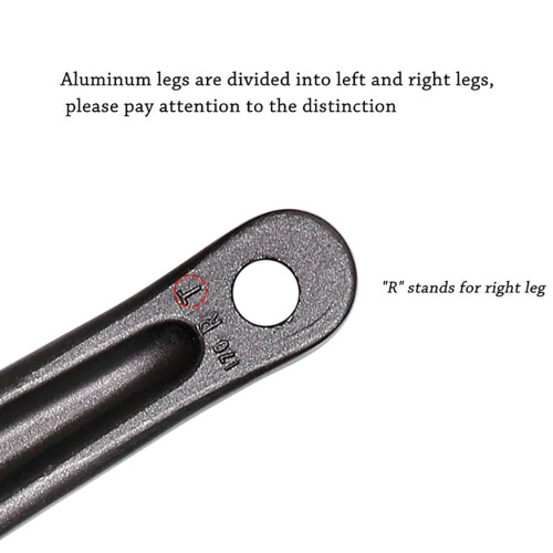 Bicycle Crank Arm(2 Pair/Left/Right) Bicycle Replacement Hand Crank Arm for Bike Replacement Accessory 2