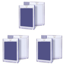 18Pc Magnetyczne Etui na Karty Kolekcjonerskie - 35Pt Magnet Top Loaders Etui na Karty Baseballowe z Ochraniaczami na Karty