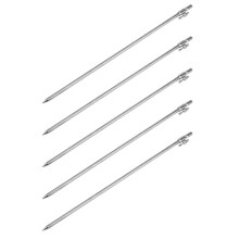 5X 50-100 cm FöRläNgning Av Rostfritt StåL Fiske Bankstick Justerbar Carp Fishing Bank Stick Fiskespö för Bettlarm