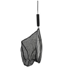 5X Aluminium Landing Fly Fishing Fish Saver Nylon Knotless Mesh Trout Hand Net