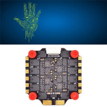 BLS 55A 4-in-1 ESC FPV Brushless ESC 30.5x30.5mm 2-6S Support DSHOT600/Multishot/Oneshot/PMW for RC FPV Drone