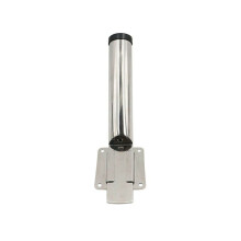 2X Marine Fishing Rod Holder Stainless Steel Slide Mount Removable Fishing Rod Holder