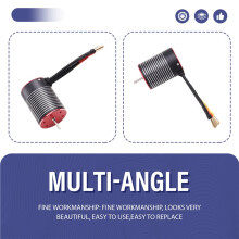 Moteur Sans Balais Étanche 3650 avec Contrôleur ESC 60 A pour Voiture et Camion Télécommandés 1/10 3600 KV