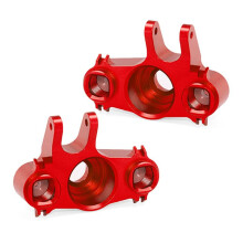 RC Car Upgrade C Hubs Caster Blocks Kit för 1/10 E-Maxx/T-Maxx E-Revo RC Car Upgrade Delar Röd