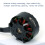 X5215 Motor Brushless 500KV 4-8S Lipo FPV Motores Multieixos para Drones RC FPV Freestyle de 18 Polegadas 5