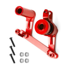 RC Auto-Upgrade Stuurset voor 1/10 E-Maxx/T-Maxx RC Auto-Upgrade Onderdelen Rood
