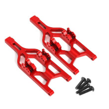 RC-Auto-Upgrade Hin- und Her-Unterer A-Arm-Schwingarm-Kit für 1/10 E-Maxx/T-Maxx RC-Auto-Upgrade-Teile, Rot