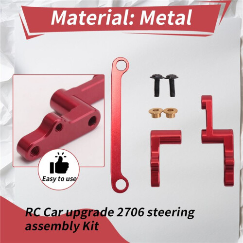 Kit di Sterzo per Auto RC 2706 per  1/12 124008, Accessori per Auto RC 2