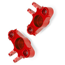 Kit de Blocos de Rodízios para Atualização de Carro RC C Hubs para 1/10 E-Maxx/T-Maxx E-Revo Peças de Atualização de Carro RC Vermelho