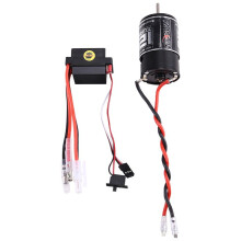 Silnik Szczotkowy 12T 550 z Regulatorem 1060 ESC 60A dla ARRMA Mega 1/10 do Granite SENTON Typhoon V3 Części Zamienne do Samochodów Zdalnie