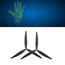 16x8x3 16inch 3-Blade Propeller CW CCW Paddle Glass Fiber Composite Propeller for FPV Large Drone