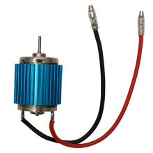 Silnik Elektryczny Szczotkowy 380 RC, Silnik Elektryczny Szczotkowy z Radiatorem do Uniwersalnego Modelu Samochodu RC 7075 Titan 38T