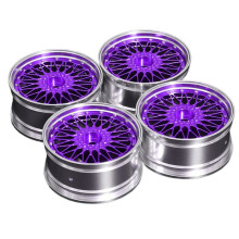 4 Szt. 1,9-Calowych Piast Kół do Driftu Drogowego, do Modeli 1/10 dla HPI RedCat Sakura HSP RC Car Upgrade Parts A