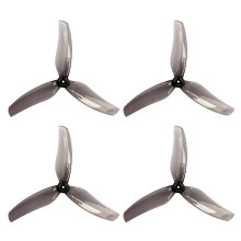 4 Par 2609-3 Propellrar, 3-Bladig PC-Propell, 65 mm, för F9A-B U14 200 Hollow Cup Group, Drönare, Gör-det-Själv-Delar, Grå.