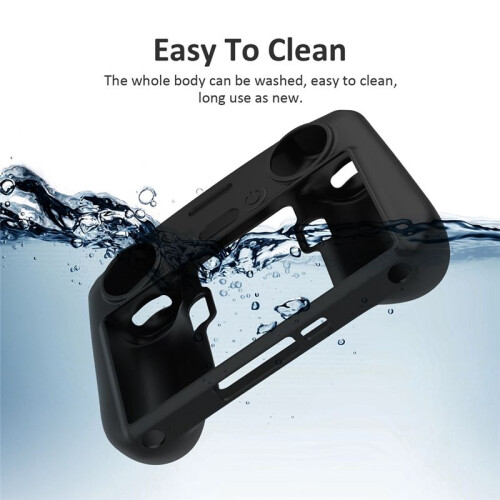 For   3 Pro/ 3/3C/AIR 2S RC Drop-Resistant Remote Control Protective Cover Silicone Cover Accessories Black 2