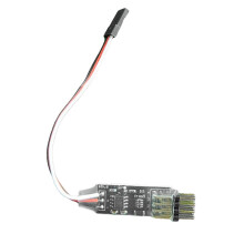 Convertisseur SBUS 3,3 V-5,5 V Vers PWM, Convertisseur de Signal ESC, Boîtier de Direction, Sortie PWM 4 Canaux/PPM Monocanal pour Modèle RC