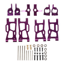 Metal Steering Cup Swing Arm Upgrade Parts Kit for 144001 1/14 124018 124019 1/12 RC Car Accessories,