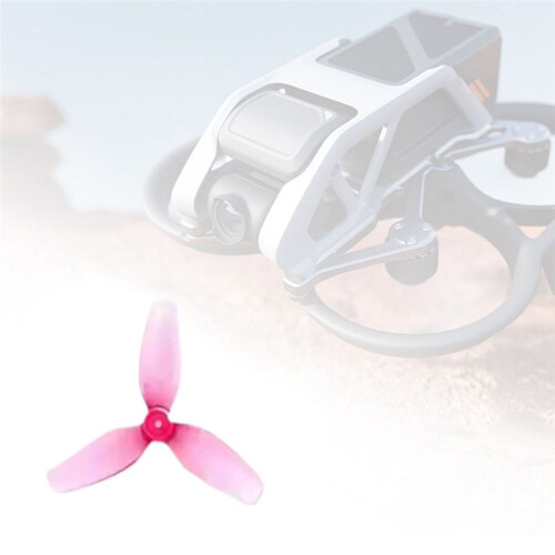 1,2x0,9x3 1,22 Polegadas Hélice 3 Pás PC FPV Hélice 1 mm Eixo para RC FPV Drones Peças DIY B