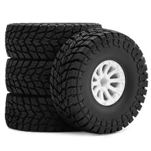 119MM 1.9Inch Rubber Rock Tyres Wheel Tires Climb for 1/10 RC Crawler Car Axial SCX10 90046 TRX4 Redcat Gen8,A