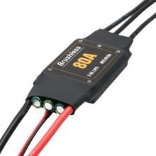 Controlador de Velocidad ESC Sin Escobillas RC de 80 A, 2-6 S, con UBEC de 5 V y 5 A para Cuadricópteros, Aviones y Helicópteros RC.