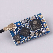 ELRS 2.4G-Ontvanger ExpressLRS Long Range-Ontvanger 50 MW met T-Type Antenne voor RC FPV-Drones Onderdelen
