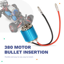 380 Borstad RC-Motor Borstad Elmotor Hög Borstad Motor med Kylfläns för 7075 Titan RC-Bilmodell Universal 38T