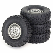 4Pcs 72mm Soft Tire Wheel for MN D90 MN98 MN99S C14 C24 C34 B14 B24 LDRC P06 RC Car Upgrade Parts Accessories