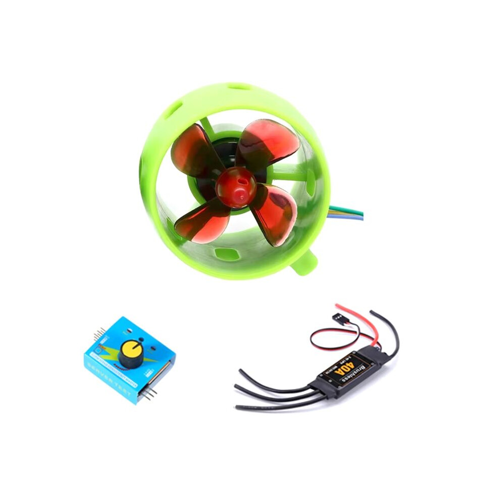 12V-24V 20A Underwater Jet Boat Thruster Engine 4 Blade Positive Propeller Motor For Diy Rc Robot Submarine 6032031522965