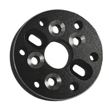 Metal 380/28 Series Motor to 540/3650 Series Motor Metal Conversion Base External Rotor to 540 Black Style 1