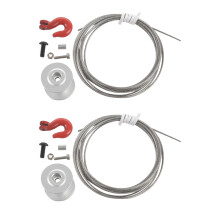 2X Rueda de Cabrestante de Servo de DireccióN 25T para 1/10 RC Crawler Car TRX4 RC4WD D90 D110 Axial Scx10 90046
