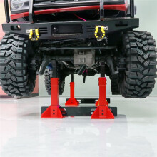Béquille de Cric pour Voiture Télécommandée, en Aluminium, pour Véhicules sur Chenilles 1/10 RC TRX4 SCX10 pour HPI Redcat HSP