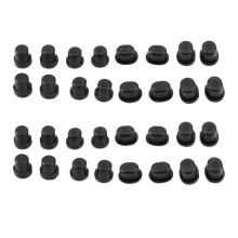 4 Set 144001-1267 Front and Rear Swing Arm Shaft Sleeve for 144001 1/14 4WD RC Car Spare Parts