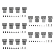 20X Metal Adjustable Bracket Extender for WPL C14 C24 C34 C44 B14 B16 B24 B36 Titanium