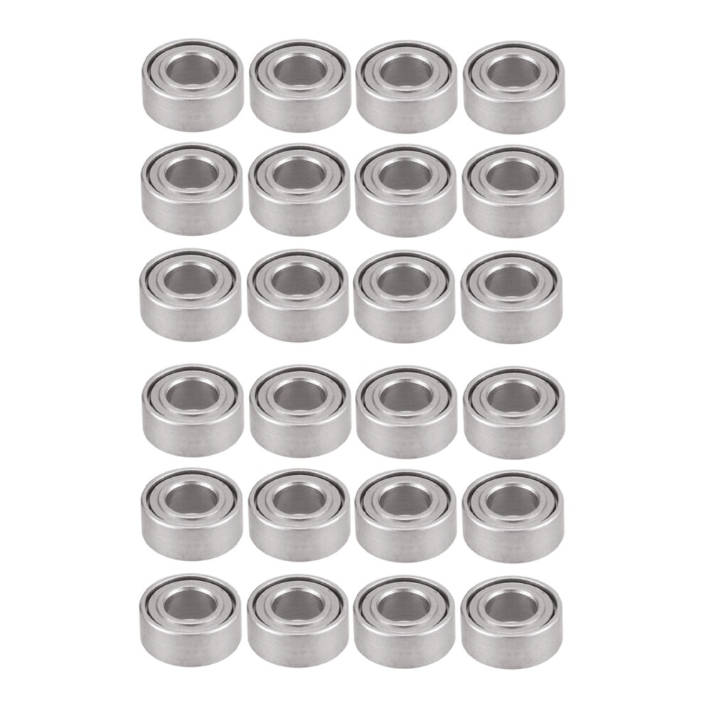 24Pcs Steel Bearing 3X6x2mm For Wpl C14 C24 C34 C44 Mn D90 Mn-90 Mn99s Rc Car Spare Parts Upgrade Accessories 4711688665110
