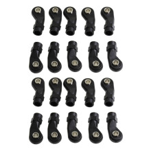 20 Stück Kunststoff M4 Gelenk Kopf Gelenk Kugel Gelenk Kopf für 1/10 RC Auto Crawler Axial SCx10 II 90046 TRx4, D