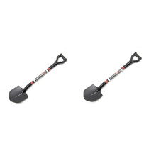 2 Stücke 105X25mm Simulation Metall Schaufel Dekoration für 1/10 RC Crawler Auto Axial SCX10 90046 TRX4 D90 Upgrade Teile