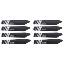 8 Peças C127 Lâmina Principal para Stealth Hawk Pro C127 Sentry RC Helicóptero AviãO Drone Peças Sobressalentes Acessórios