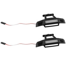 2X Voorbumper en LED Licht 16100 voor MJX Go 16208 16209 16210 H16 H16H 1/16 RC Auto Onderdelen Accessoires