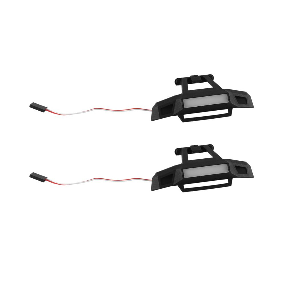 2X Front Bumper And Led 16100 For Mjx Go 16208 16209 16210 H16 H16h 1/16 Rc Car Spare Parts Accessories Light 4711426114719