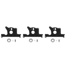 3X Metal Motor Monte com 10X19X5mm Bearing para  Rustler 4X4 Corte 4X4 LCG RC Car Parts Upgrade