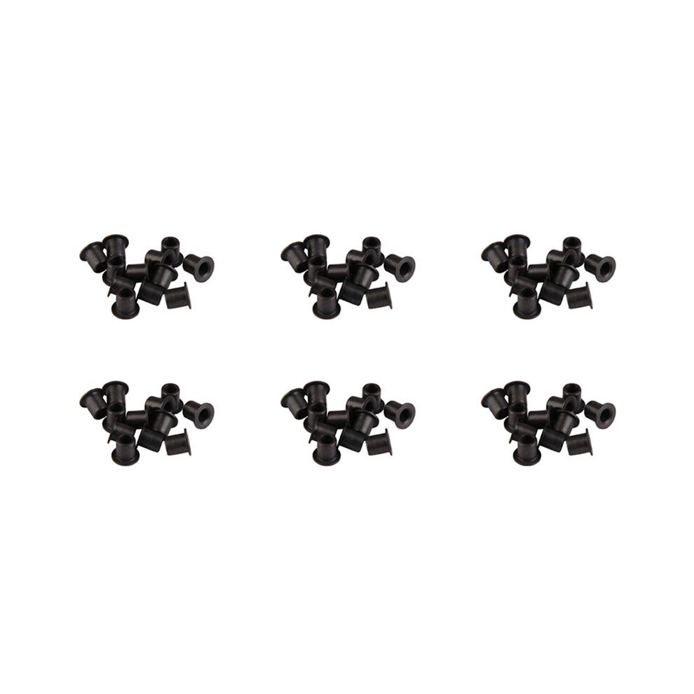 72Pcs 02101 Steering Pivot Bushing C-Hub Bushings Hsp Spare Parts Nitro Rc Car Parts For 1/10 R/C Model Car Black 6034107132665